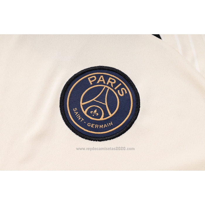 Chandal del Paris Saint-Germain Manga Corta 2023-2024 Albaricoque - Pantalon Corto